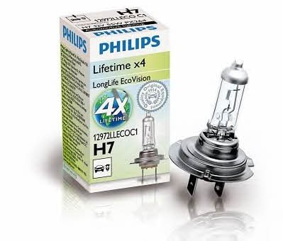 Philips 12972LLECOC1 Лампа галогенна Philips Longlife Ecovision 12В H7 55Вт 764355 фото